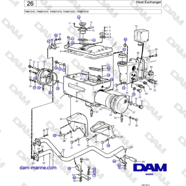 Volvo Penta TMD121C,...