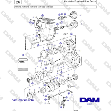 Volvo Penta TMD121C,...
