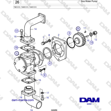 Volvo Penta TMD121C,...