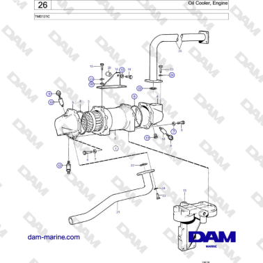 Volvo Penta TMD121C - Oil...