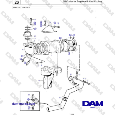 Volvo Penta TAMD121C,...
