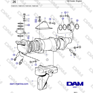 Volvo Penta TAMD121C,...