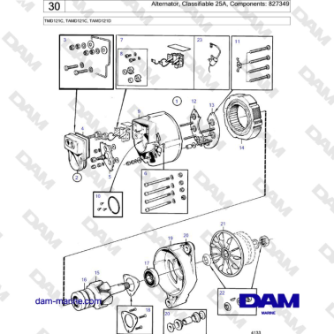 Volvo Penta TMD121C,...
