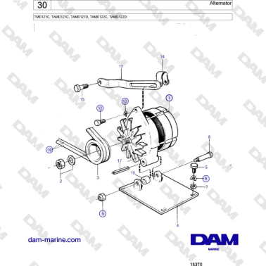 Volvo Penta TMD121C,...