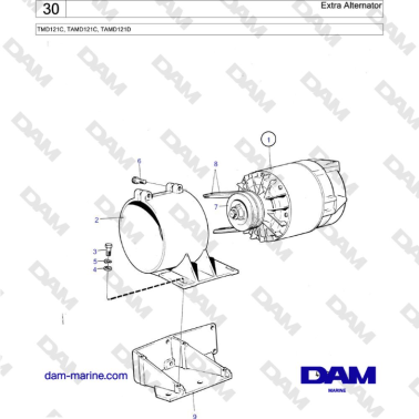 Volvo Penta TMD121C,...