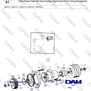 Volvo Penta TMD121C,...