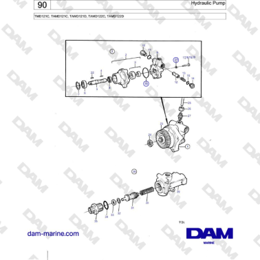 Volvo Penta TMD121C,...