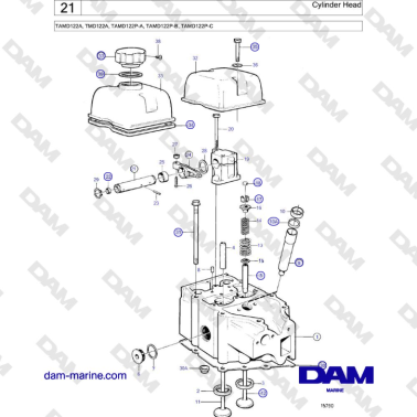 Volvo Penta TAMD122A,...