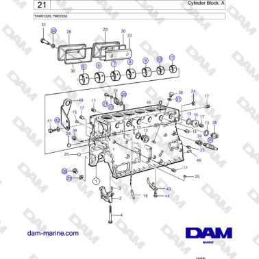 Volvo Penta TAMD122A,...
