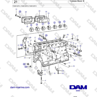 Volvo Penta TAMD122P-A,...