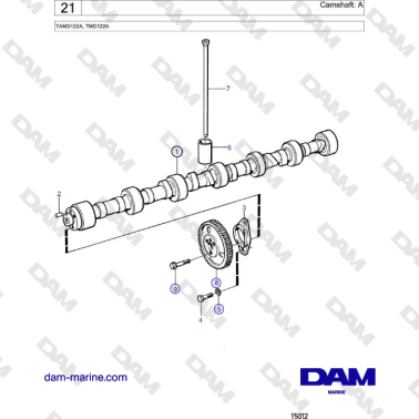 Volvo Penta TAMD122A,...