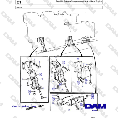 Volvo Penta TMD122A -...