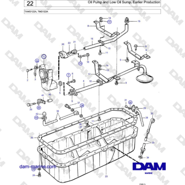 Volvo Penta TAMD122A,...