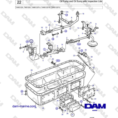 Volvo Penta TAMD122A,...