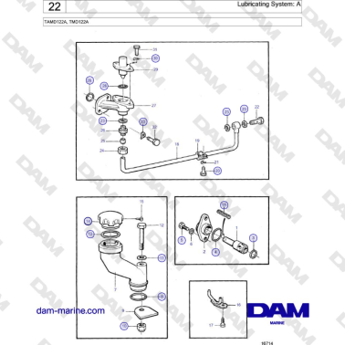 Volvo Penta TAMD122A,...