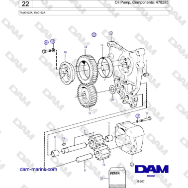 Volvo Penta TAMD122A,...