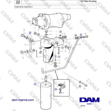 Volvo Penta TAMD122P-B,...
