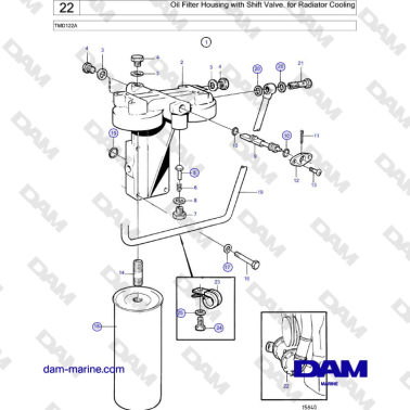 Volvo Penta TMD122A -...