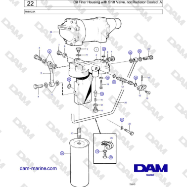 Volvo Penta TMD122A - Oil...
