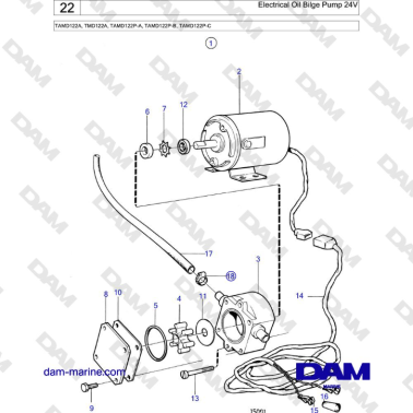 Volvo Penta TAMD122A,...