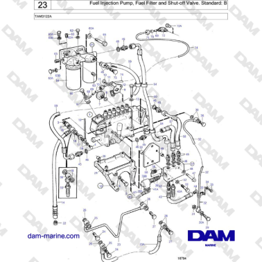 Volvo Penta TAMD122A - Fuel...