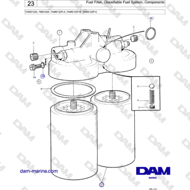 Volvo Penta TAMD122A,...