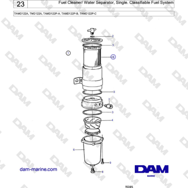 Volvo Penta TAMD122A,...