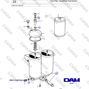 Volvo Penta TAMD122A,...