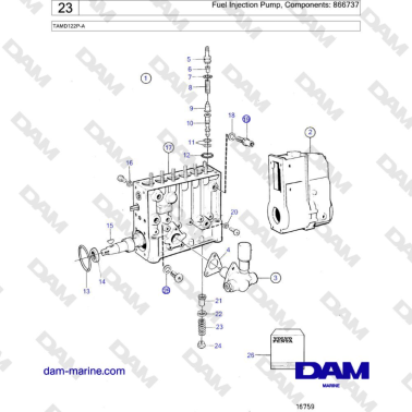 Volvo Penta TAMD122P-A -...