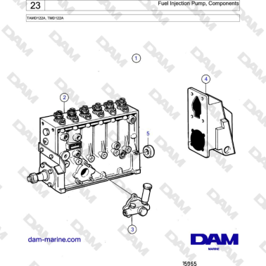 Volvo Penta TAMD122A,...