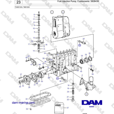 Volvo Penta TAMD122A,...
