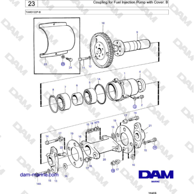 Volvo Penta TAMD122P-B -...