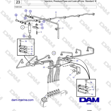 Volvo Penta TAMD122A -...