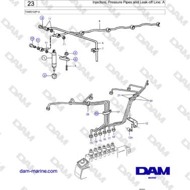 Volvo Penta TAMD122P-A -...