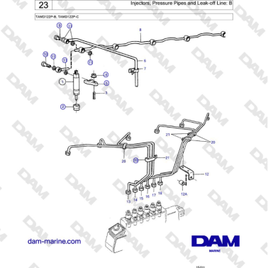 Volvo Penta TAMD122P-B,...