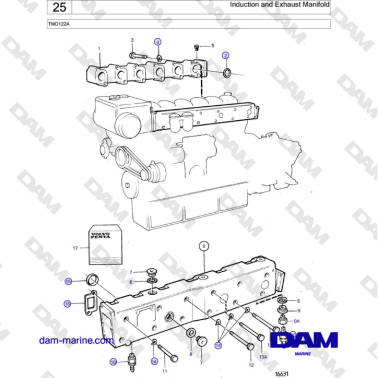 Volvo Penta TMD122A -...