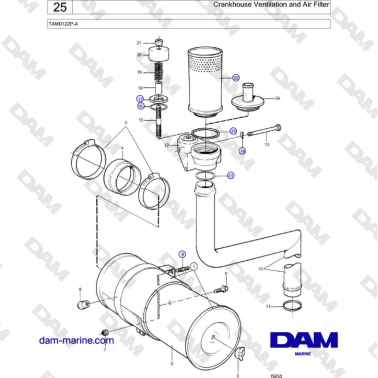 Volvo Penta TAMD122P-A -...