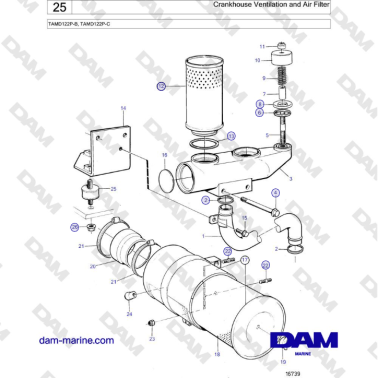 Volvo Penta TAMD122P-B,...