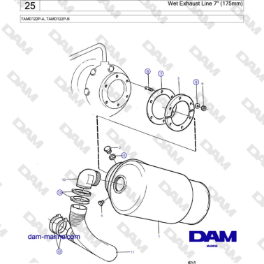 Volvo Penta TAMD122P-A,...