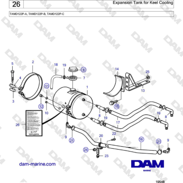 Volvo Penta TAMD122P-A,...