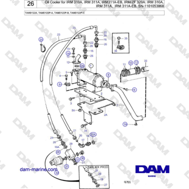Volvo Penta TAMD122A,...