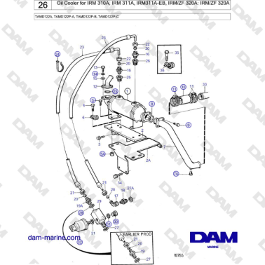 Volvo Penta TAMD122A,...
