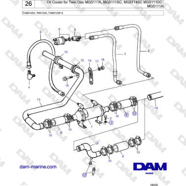 Volvo Penta TAMD122A,...