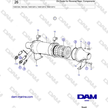 Volvo Penta TAMD122A,...