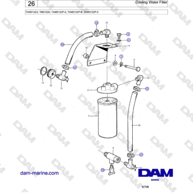 Volvo Penta TAMD122A,...