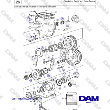 Volvo Penta TAMD122A,...