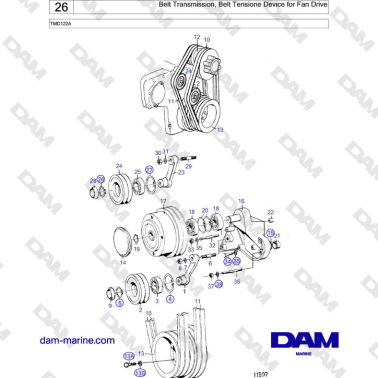 Volvo Penta TMD122A -...