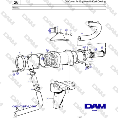 Volvo Penta TMD122A - Oil...