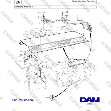 Volvo Penta TAMD122P-B,...