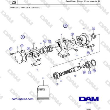 Volvo Penta TAMD122P-A,...